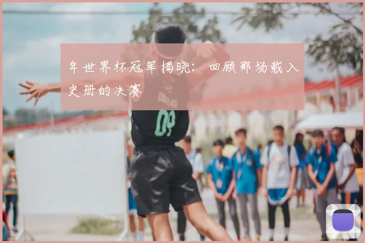 年世界杯冠军揭晓：回顾那场载入史册的决赛
